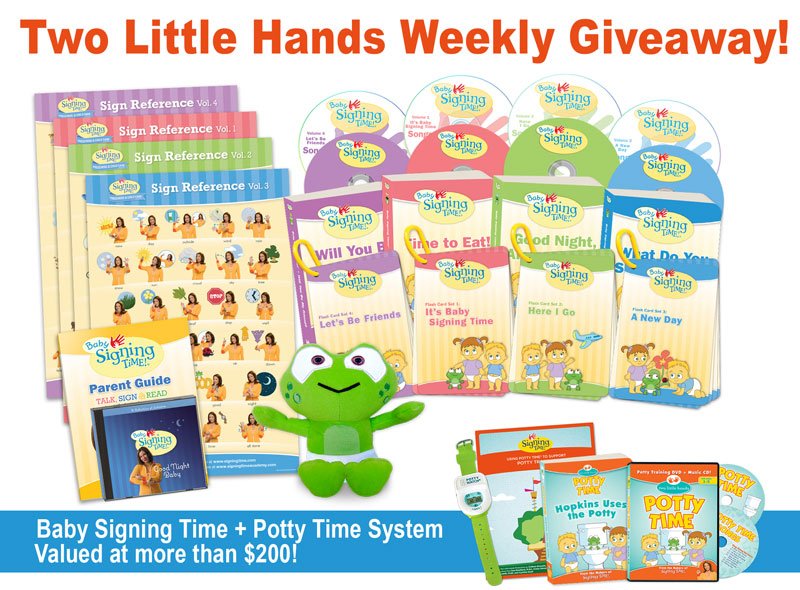 Baby Signing Time Giveaway Contest